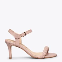 SUNSET - Sandales NUDE Ă Talon Aiguille