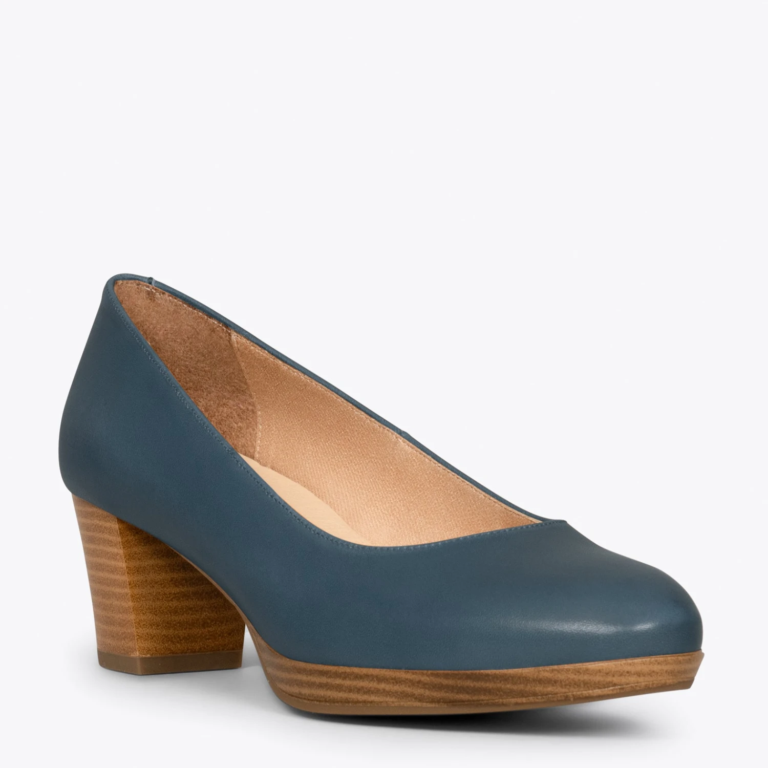 VOL S - Chaussures à Talon Et Plateforme BLEU MARINE – Image 4