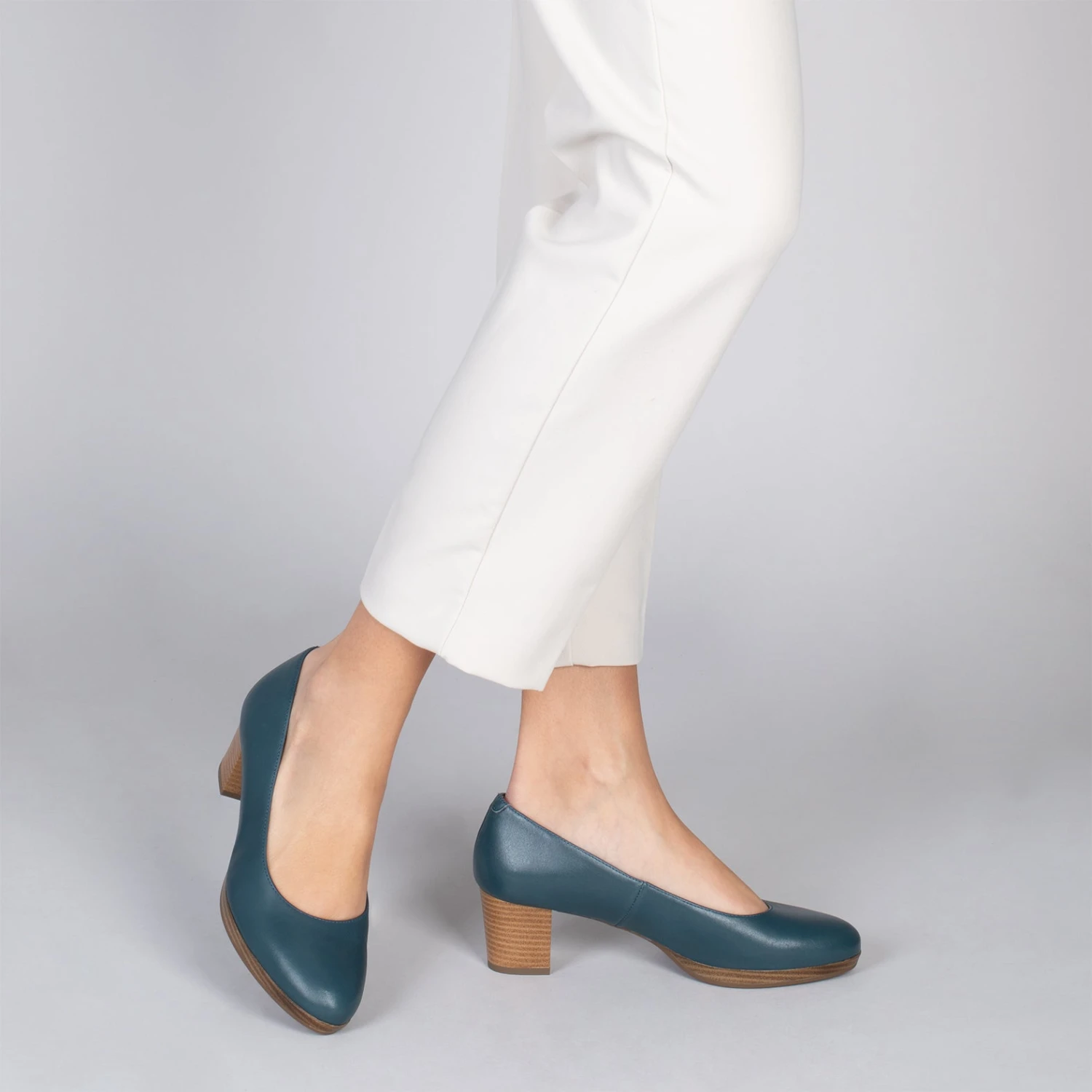 VOL S - Chaussures à Talon Et Plateforme BLEU MARINE – Image 6