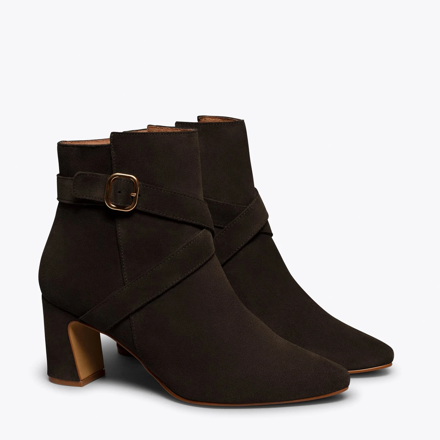 DAY - Élégante Bottine CHOCOLAT à Talon – Image 2