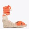 Espadrilles à Lacets Mar Corail