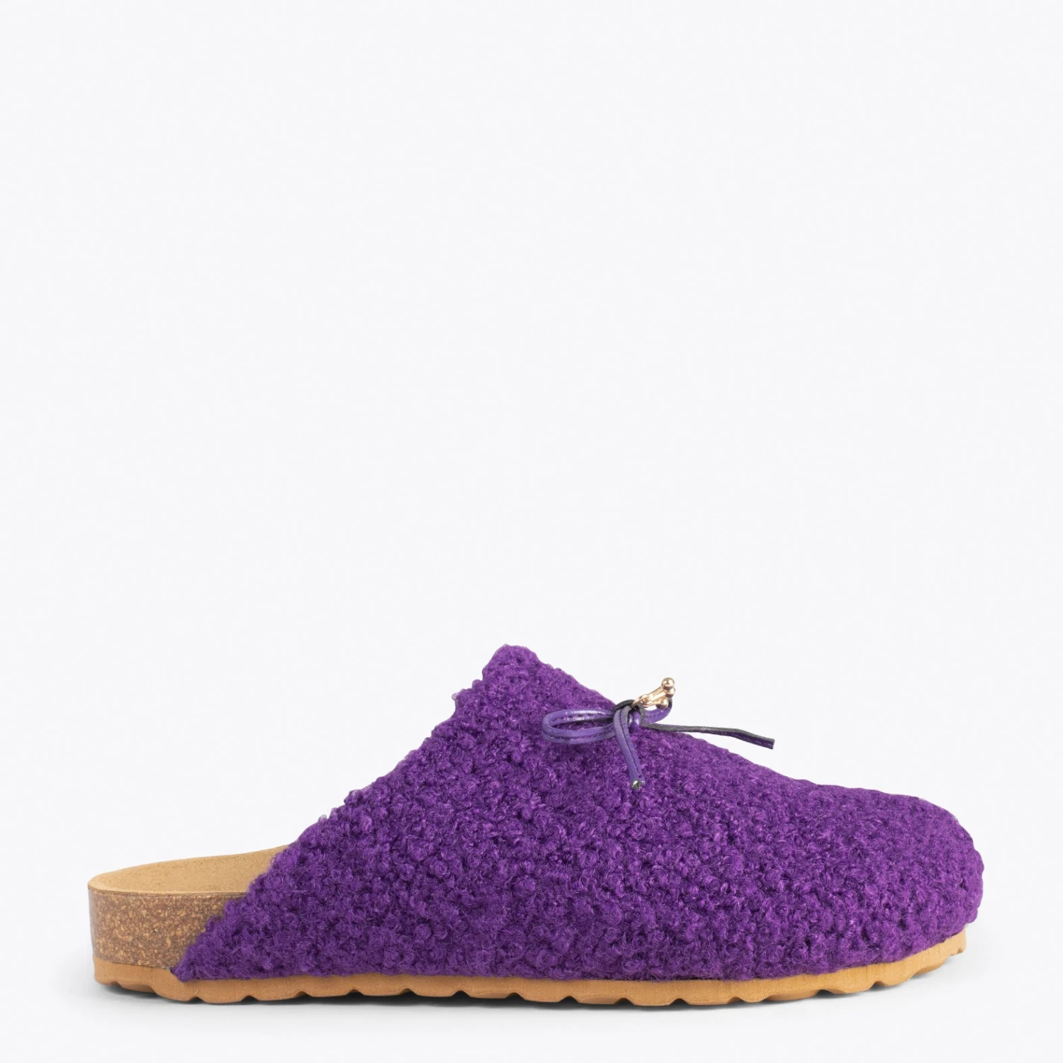 SWEET DREAMS – Pantoufles à Noeud VIOLET