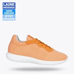 YOGA – Baskets En Laine Mérinos PÊCHE