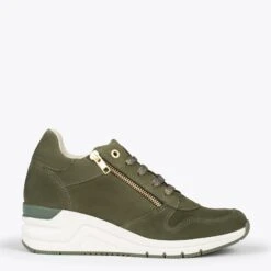 BLUCHER SPORT â Baskets CompensĂ©es Pour Femme VERT