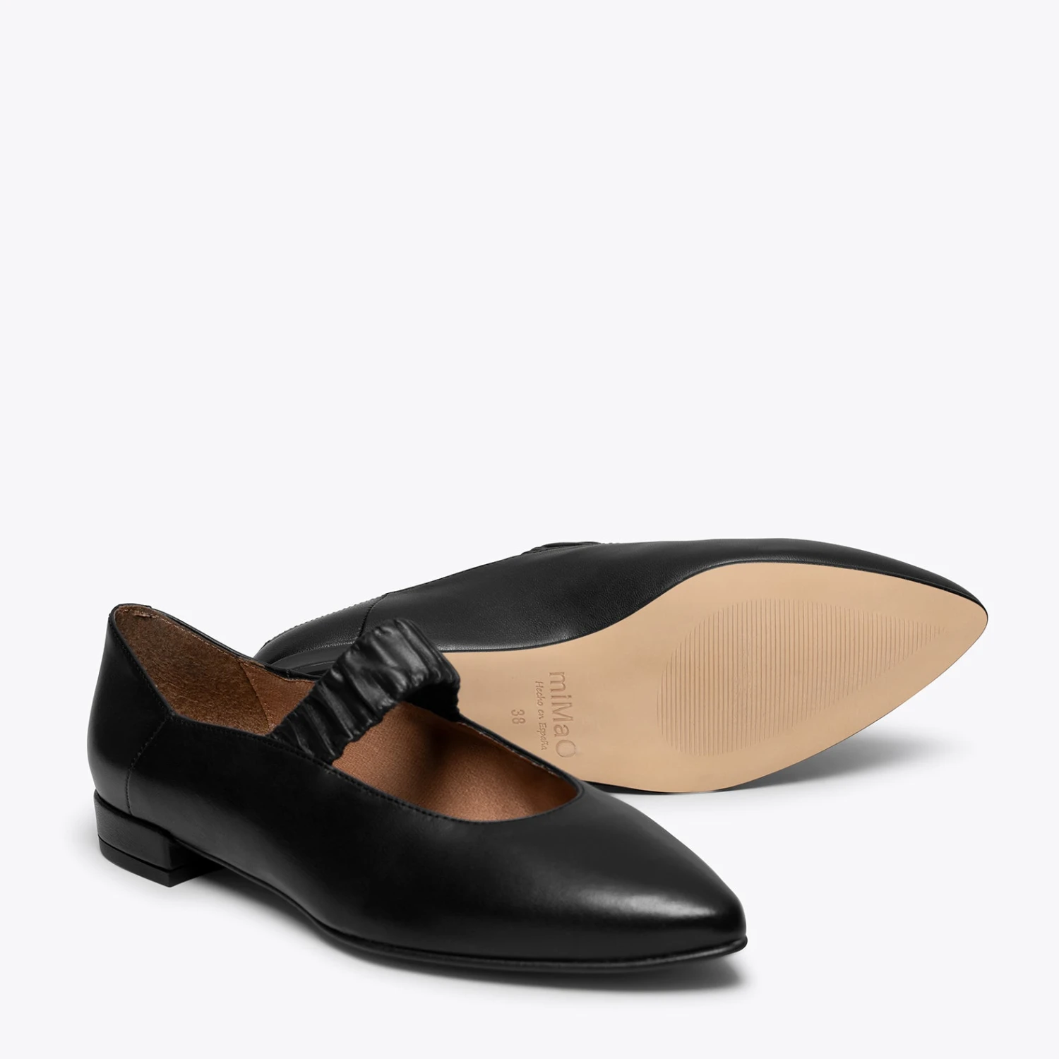 DANSE - Ballerines Avec Bride élastique NOIR – Image 5