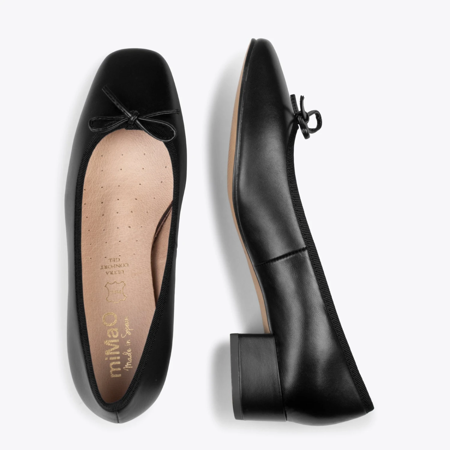 OPÉRA – Ballerines à Talon NOIR – Image 2