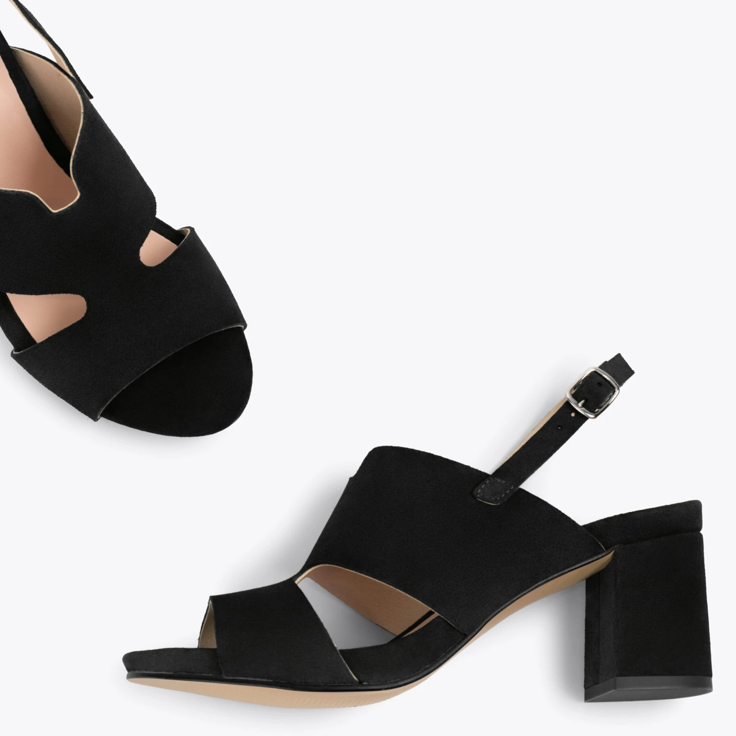 ITACA - Sandales à Talon NOIR – Image 2