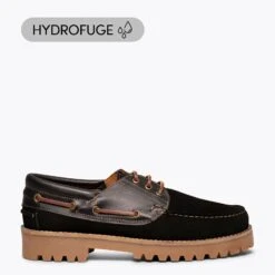 CHAUSSURE BATEAU - Mocassins Bateau Homme En Cuir NOIR