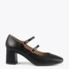 FEBRIS – Chaussures En Cuir Nappa Avec Brides NOIR
