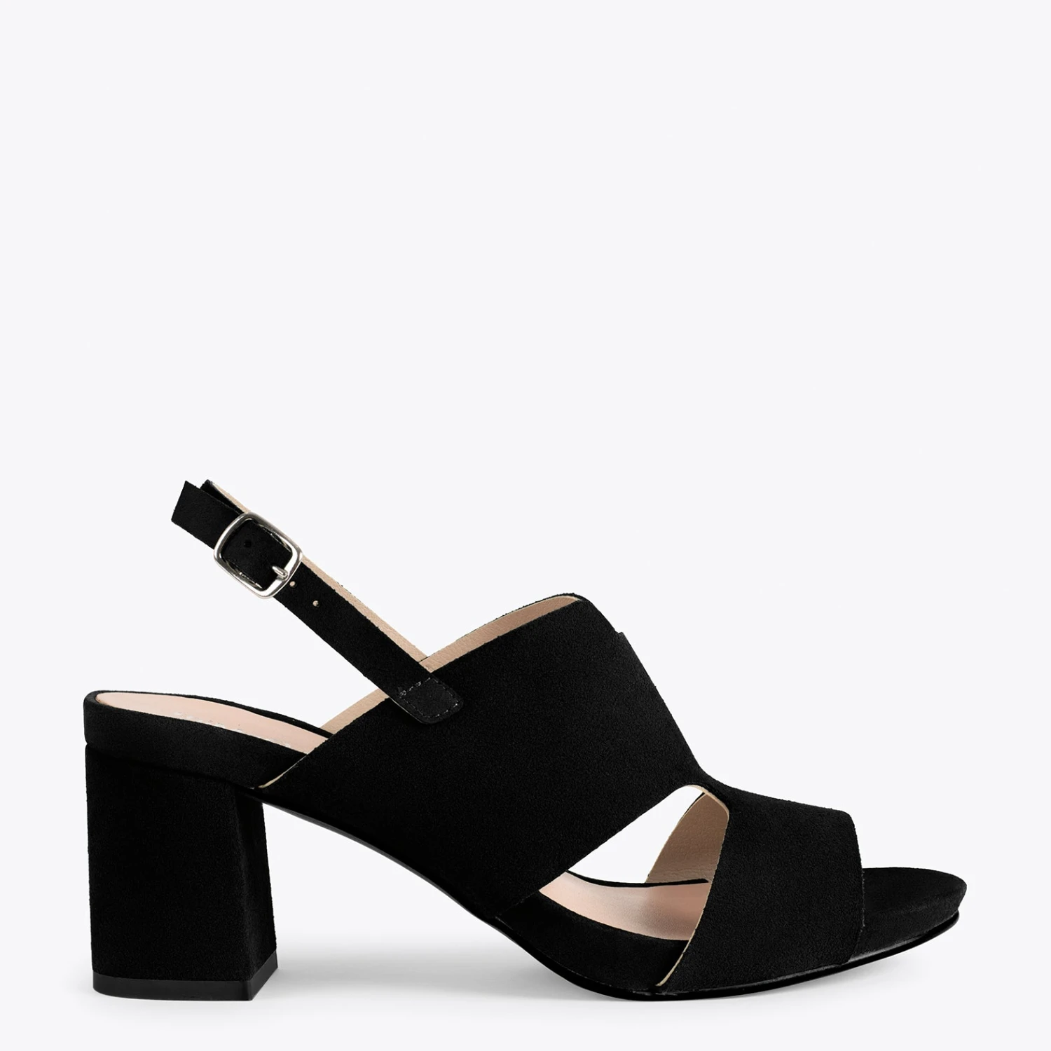 ITACA - Sandales Ă Talon NOIR