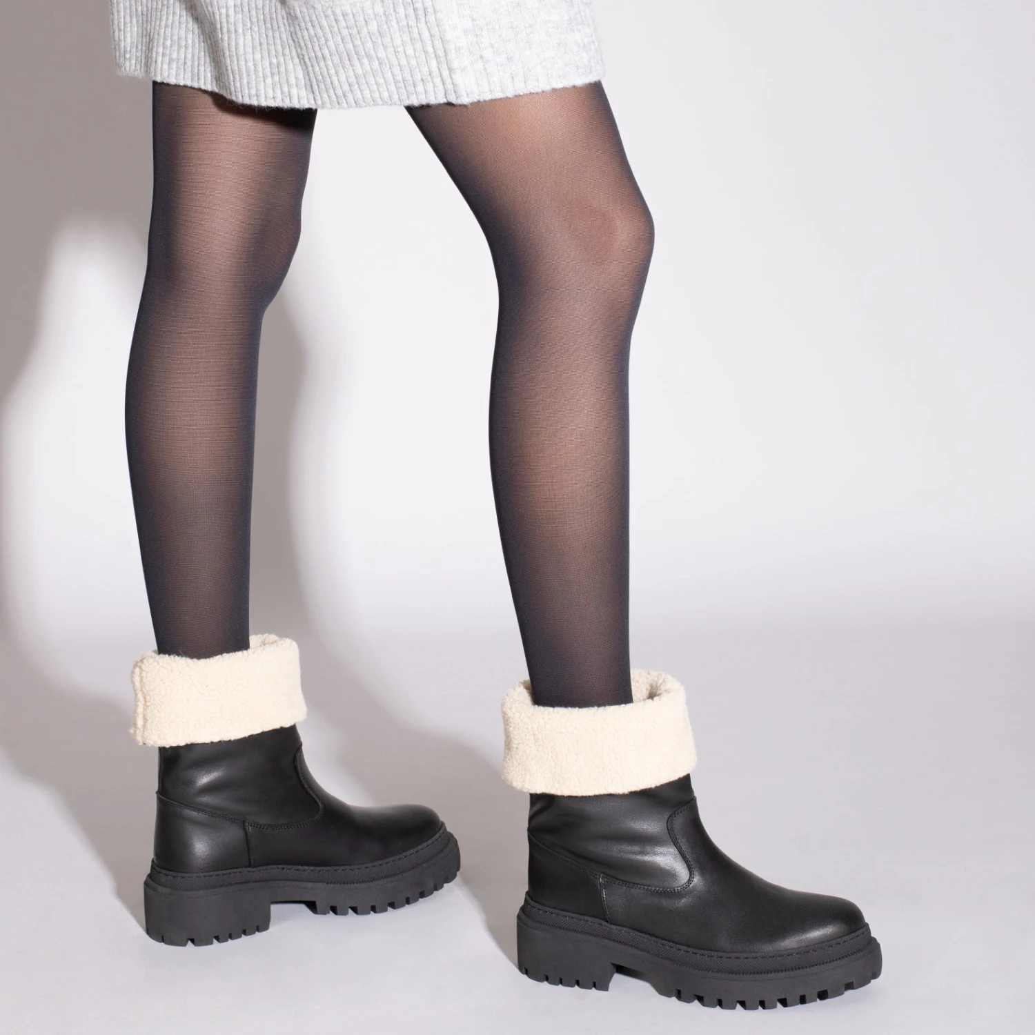 POLAR - Bottes NOIR En Cuir Nappa – Image 5