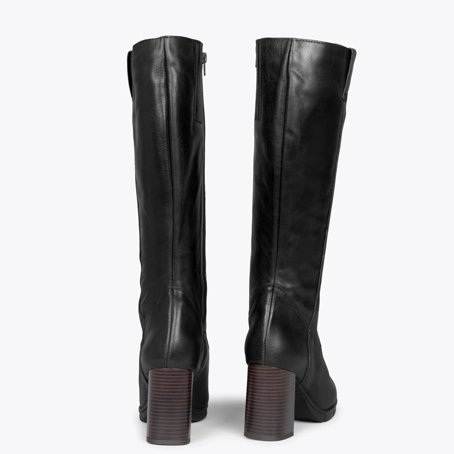 MONTANA –Bottes Hautes à Talon Haut NOIR – Image 3