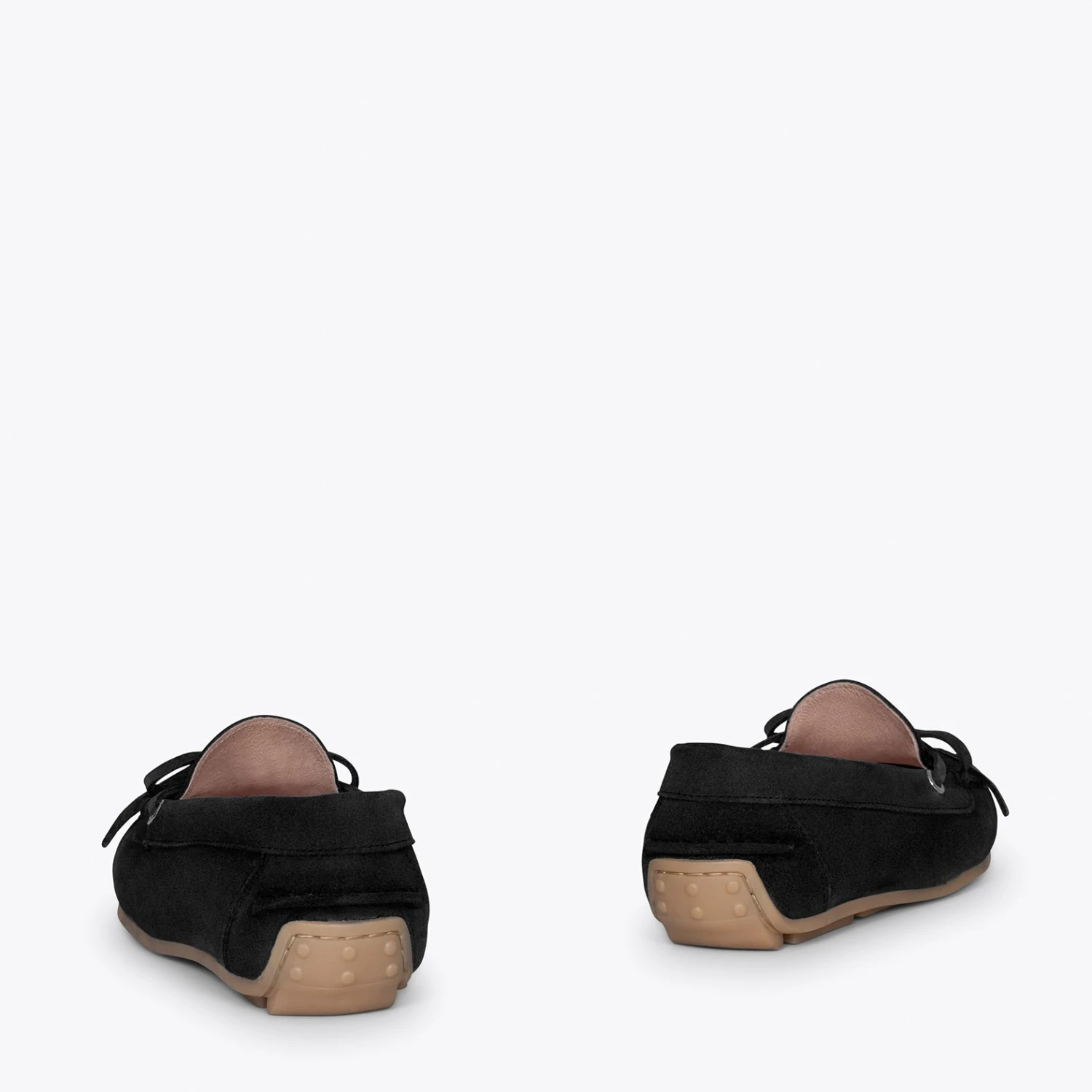 BOUCLE – Mocassins Pour Femme à Semelle Amovible NOIR – Image 3