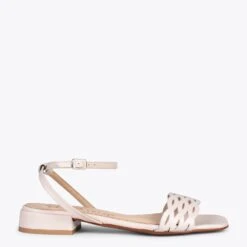 SOFÍA - Sandales Plates NUDE