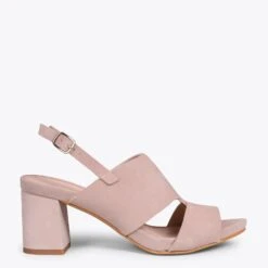 ITACA - Sandales Ă Talon NUDE