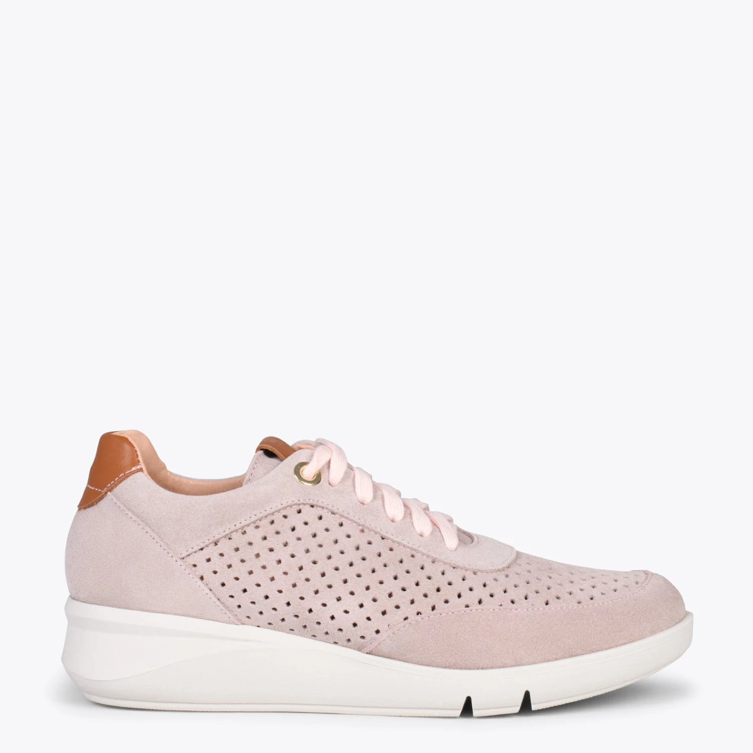BLUCHER SPORTIF - Baskets Compensées Pour Femme NUDE