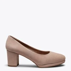 URBAN PLATEFORME - Chaussure Ă Plateforme NUDE Ă Talon Moyen
