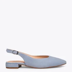 BRUNCH - Chaussures Sans Talon Pour Femmes BLEU