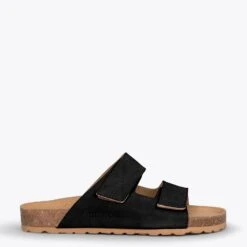 PALMERA - Mules NOIR Bio