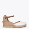 ALTEA COCO - Espadrilles Texture Coco BLANC