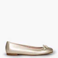 BALLET - Ballerines Pour Femmes DORÉ