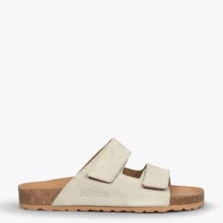 PALMERA - Mules BEIGE Bio