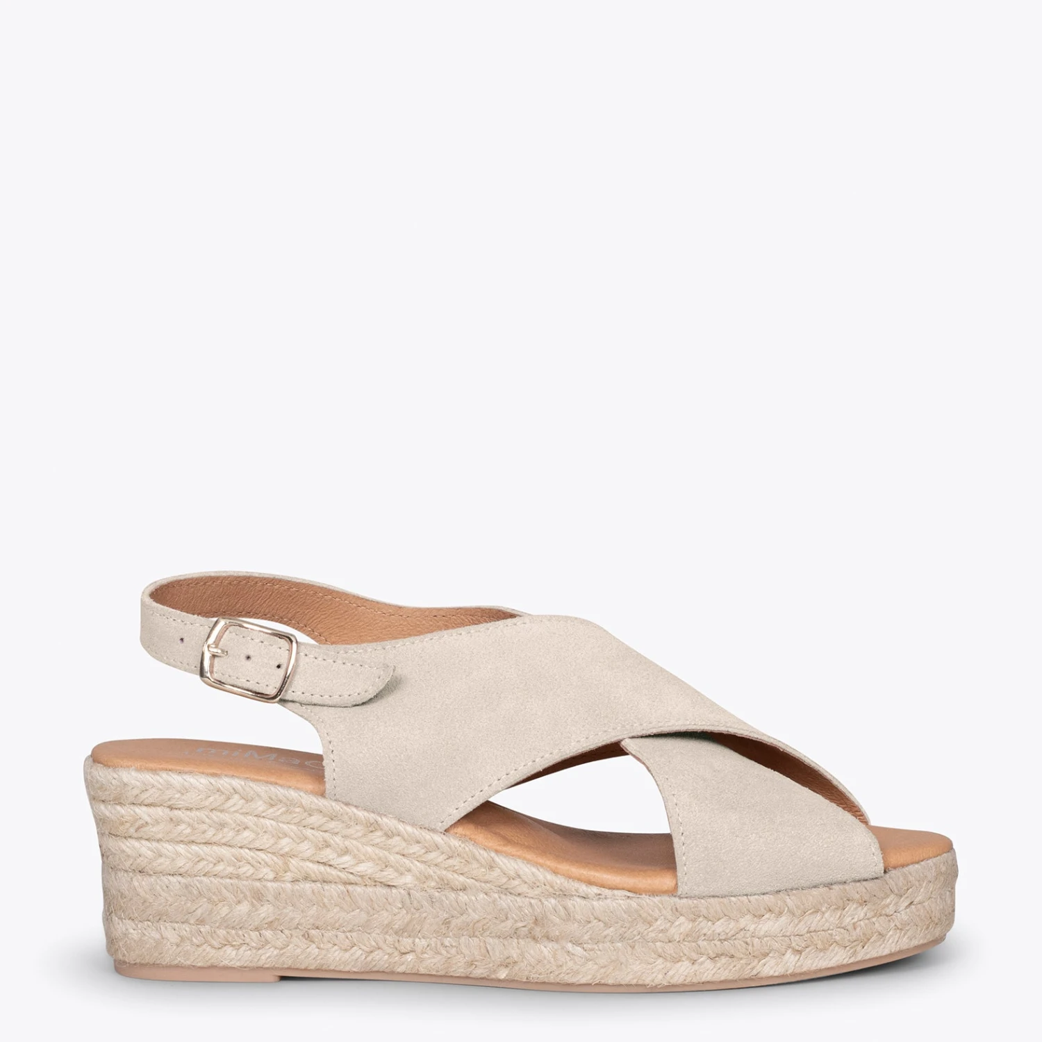 LAGOS - Espadrilles à Brides Croisées BEIGE