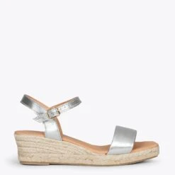 JEREZ - Espadrilles Basiques ARGENTÉ