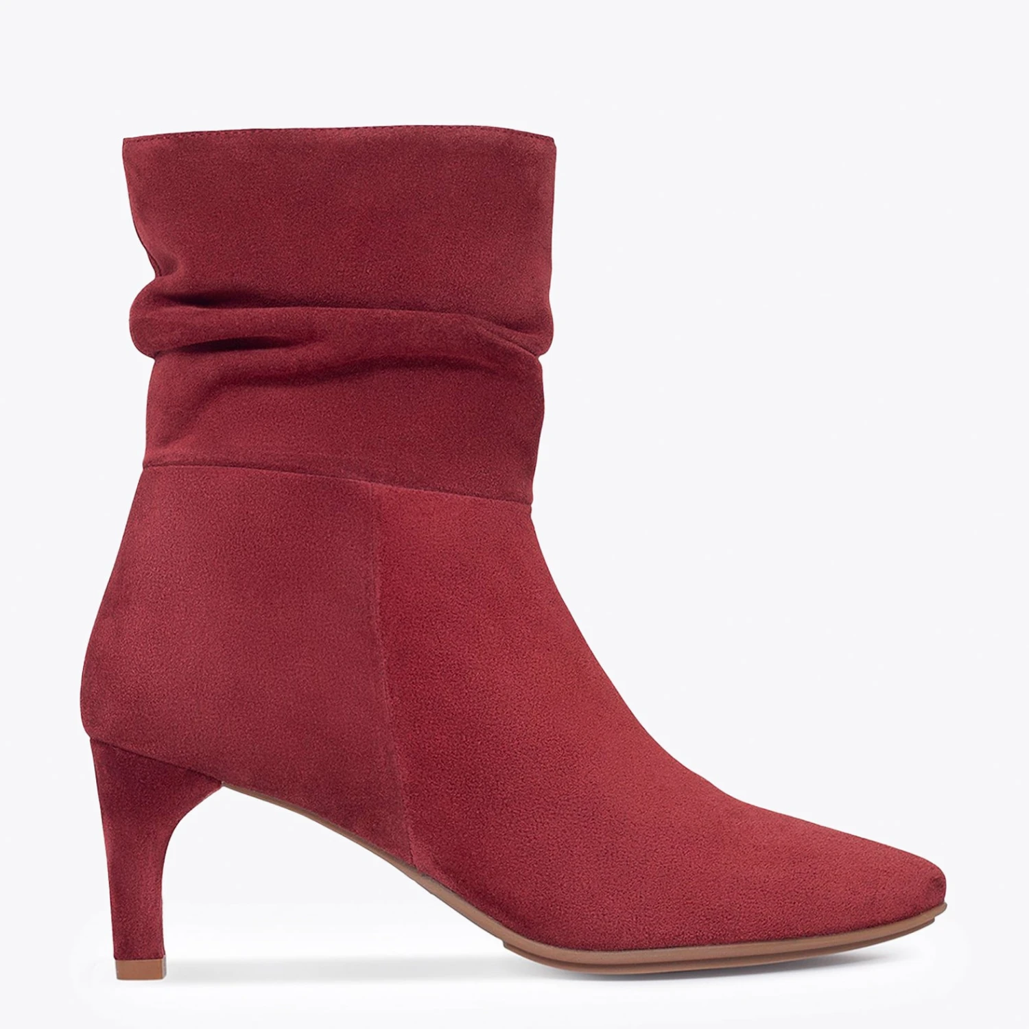 BOTTINES FASHION Femme Ă Talon BORDEAUX