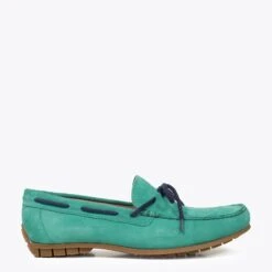 LACETS - Mocassin Pour Homme à Lacets BLEU TURQUOISE