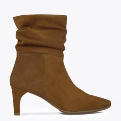 BOTTINES FASHION Femme à Talon CAMEL