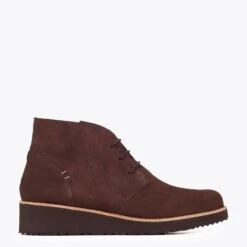 Derby SAFARI - Derby Pour Femme Compensé CHOCOLAT