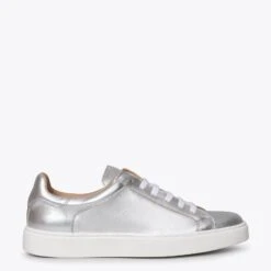 SNEAKER - Baskets Décontractées ARGENTÉ Pour Femmes