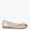 BALLET – Ballerines Pour Femme DORÉ