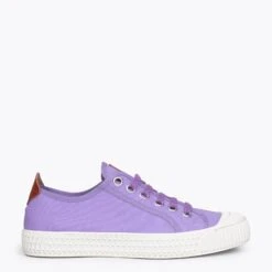 BAMBA - Baskets En Toile LILAS Pour Femme