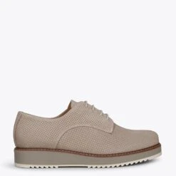 INSTA - Chaussures Ă Lacets TAUPE