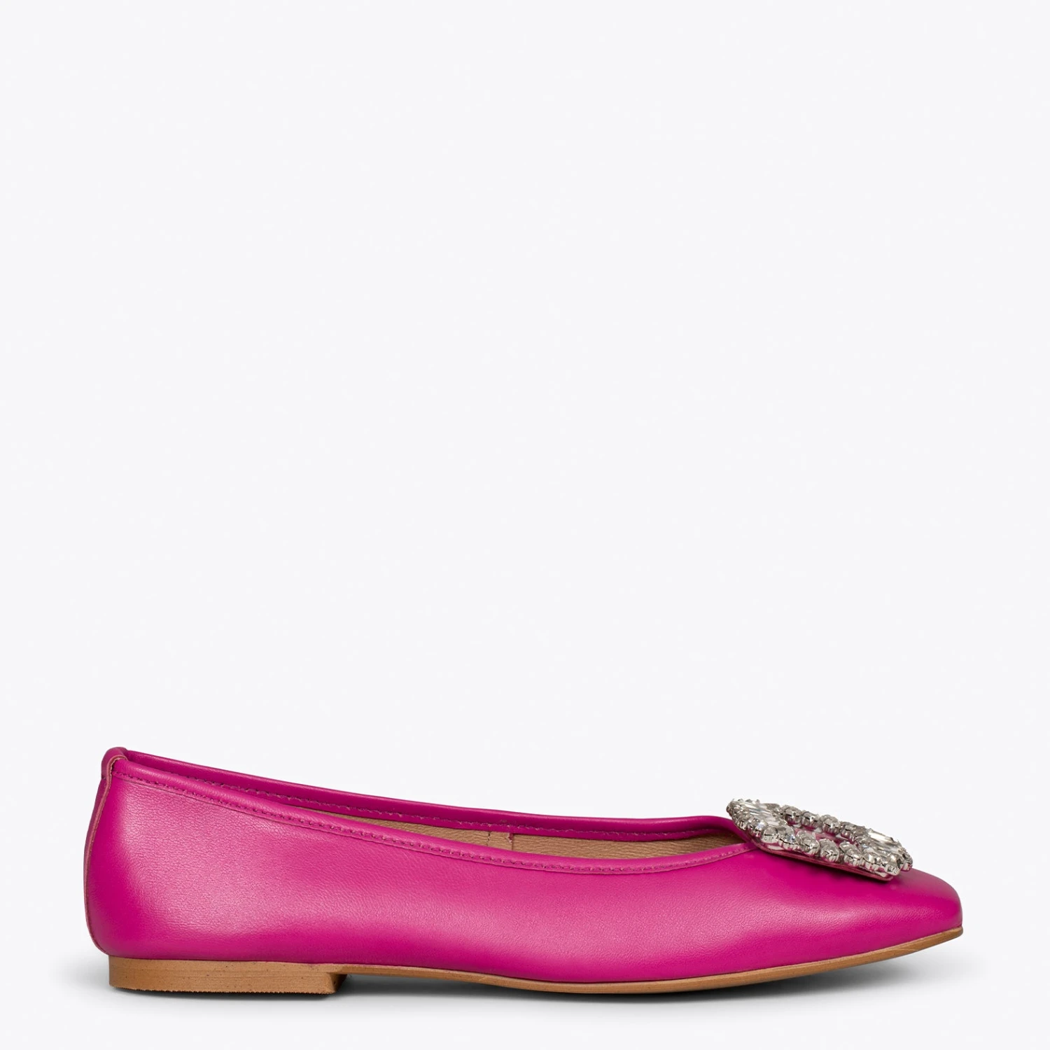 BIJOU - Chaussures Plates Avec Broche FUCHSIA