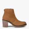 KANSAS – Bottines Country En Cuir CAMEL