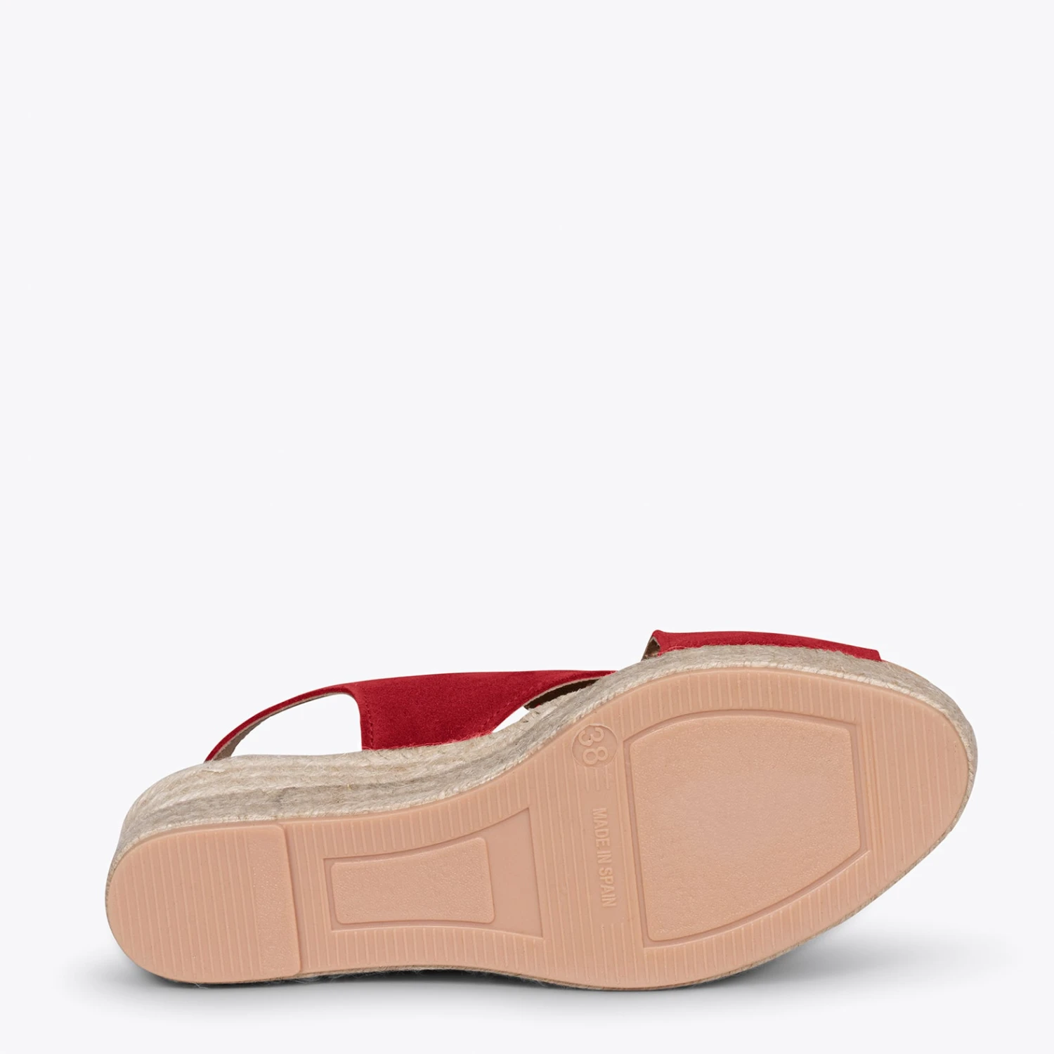 LAGOS - Espadrilles à Brides Croisées ROUGE – Image 5