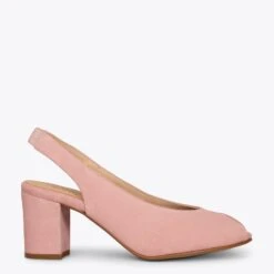 WOMAN - Chaussures Sans Talon Peep-toe ROSE