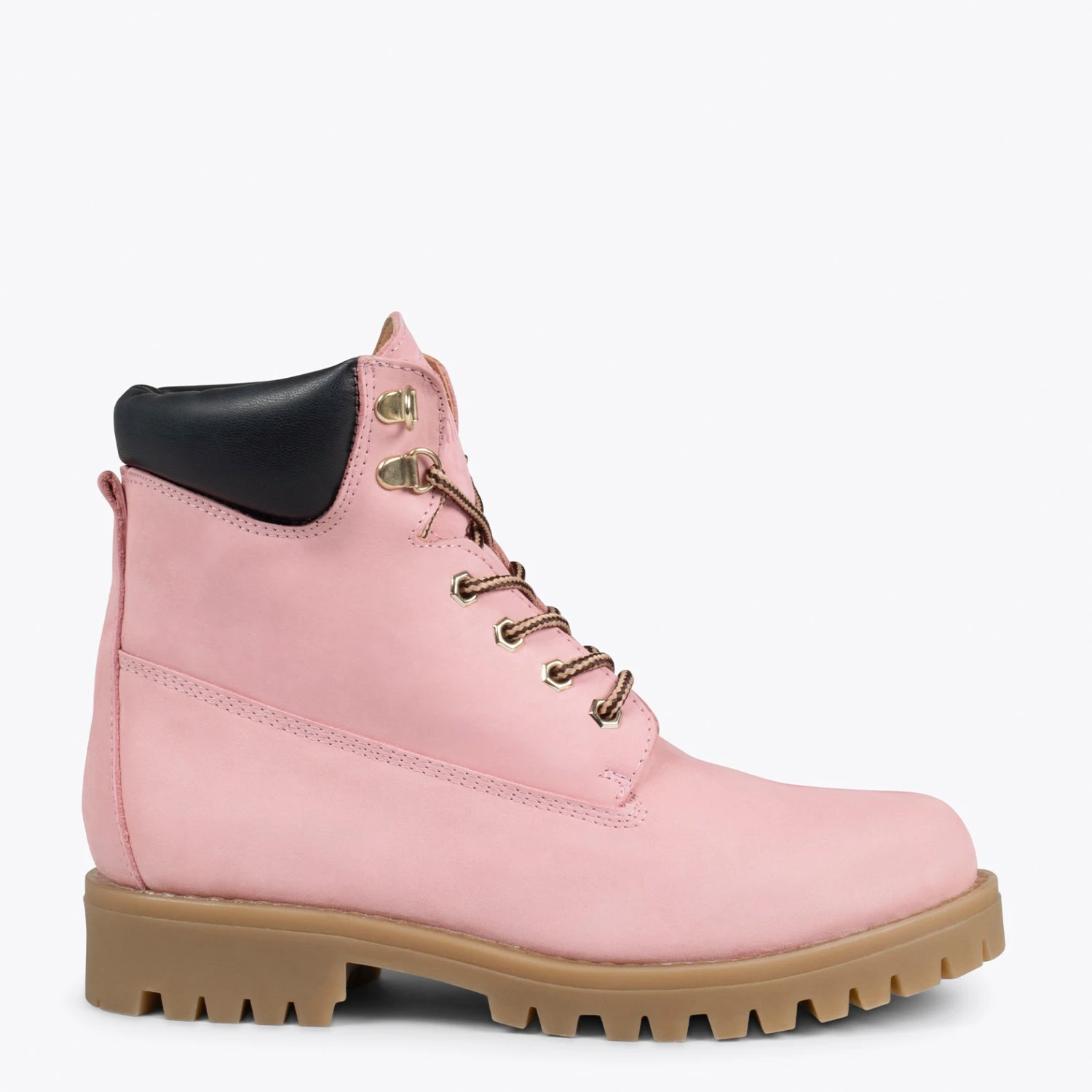 AVIATOR – Bottines De Montagne Pour Femme Nubuck ROSE
