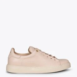 SKATE - Baskets NUDE Casual En Cuir