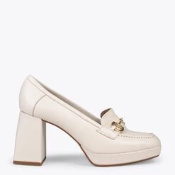 ANNETTE â Mocassins Pour Femme Ă Talon Et Plateforme OS