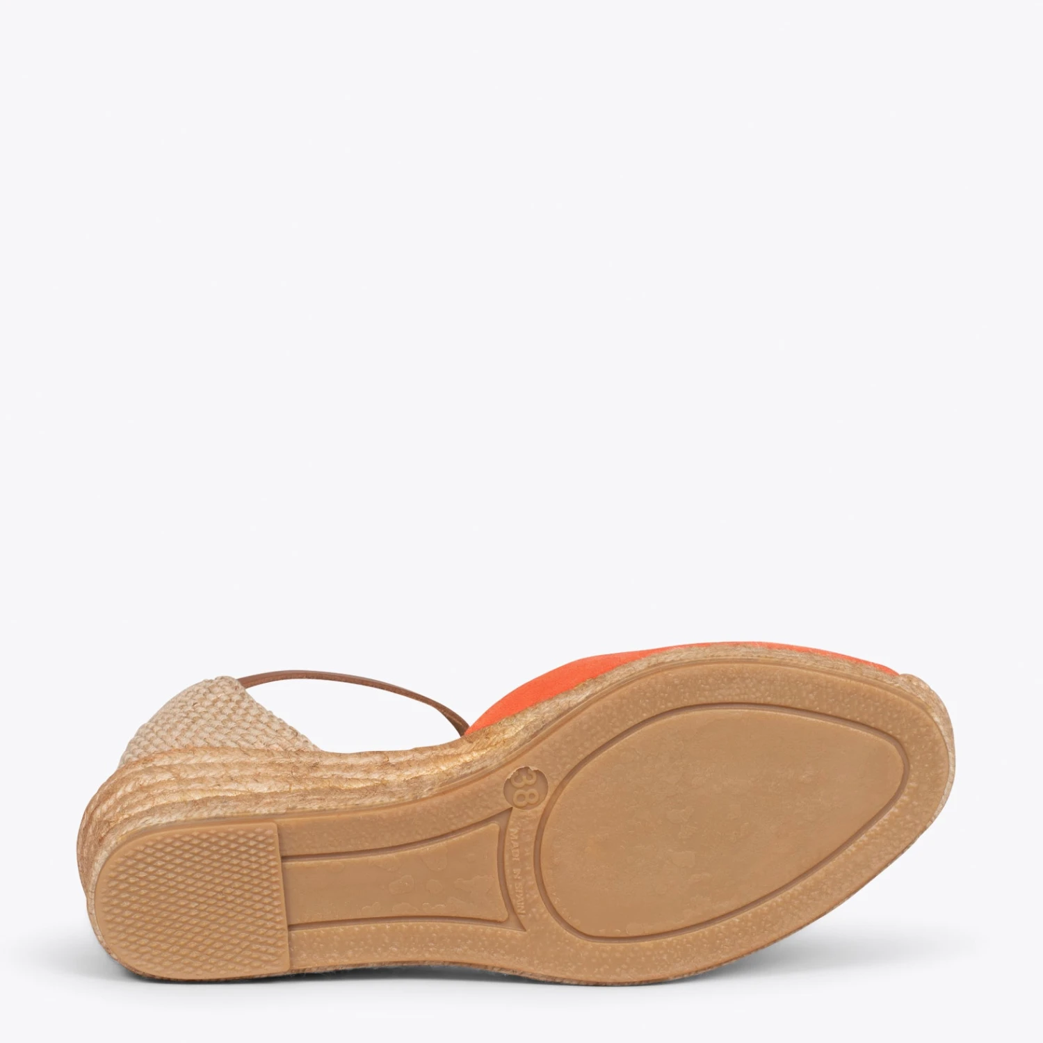 ALTEA - Espadrilles à Talon Moyen ORANGE – Image 5