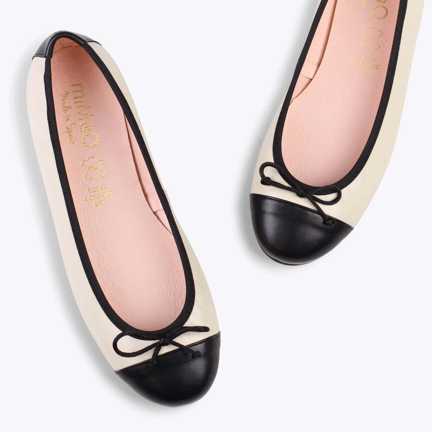 NICOLLE – Ballerine Bicolore OS – Image 2