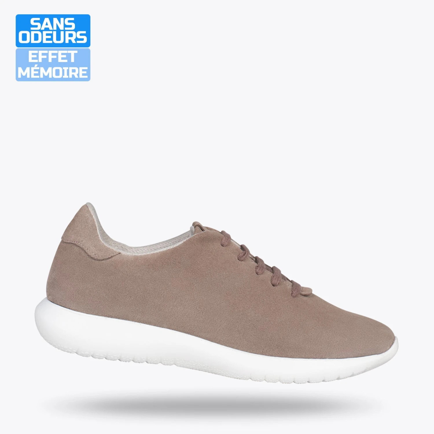 WALK – Baskets Confortables Pour Femme TAUPE