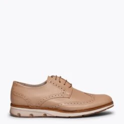 OXFORD - Chaussures Ă Lacets Pour Homme Avec Coupe Anglaise TAUPE