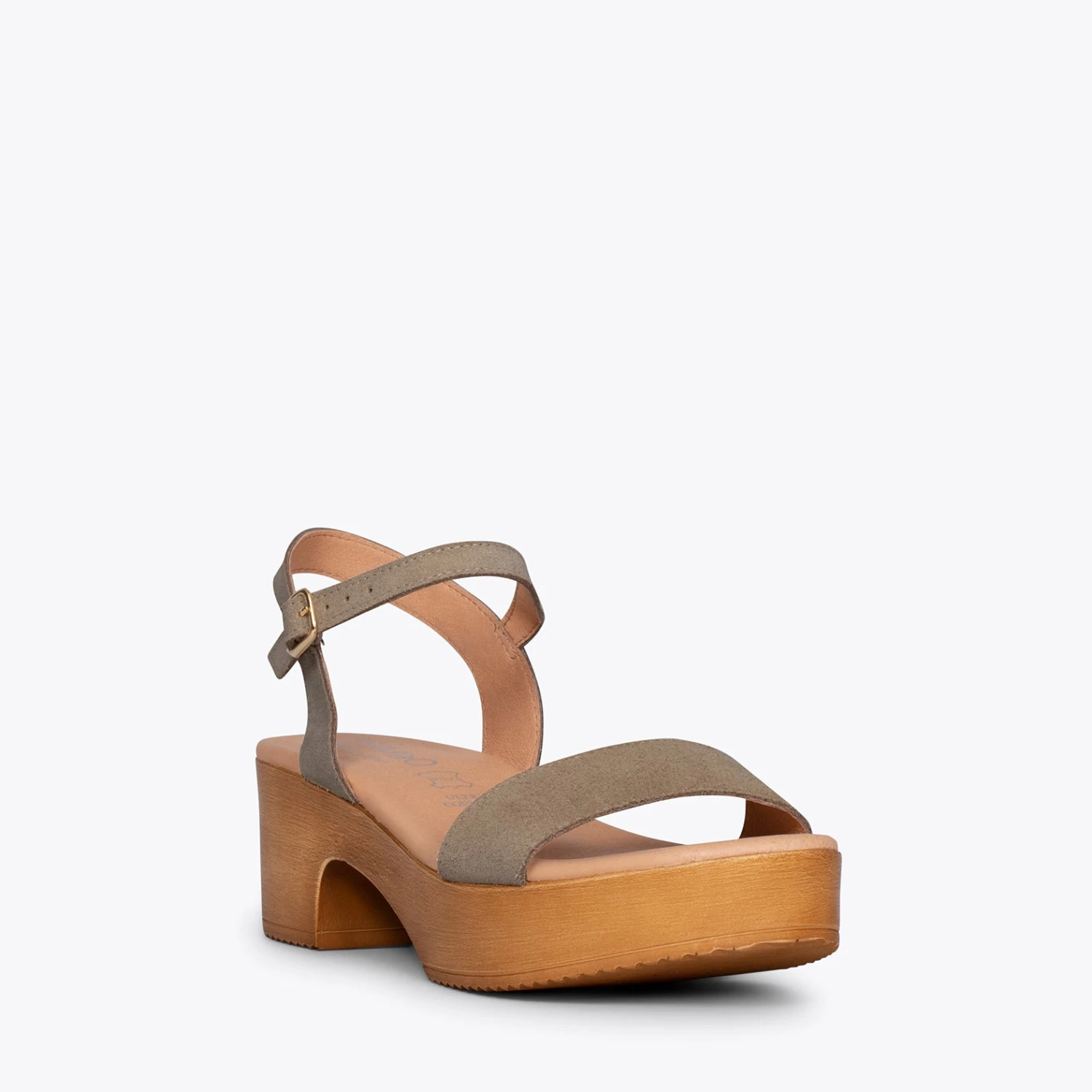 CALA - Sabots Avec Plateforme TAUPE – Image 4