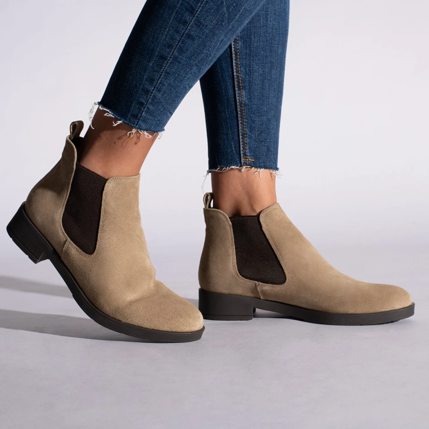 PICADILLY - Bottines Chelsea TAUPE Pour Femme – Image 6