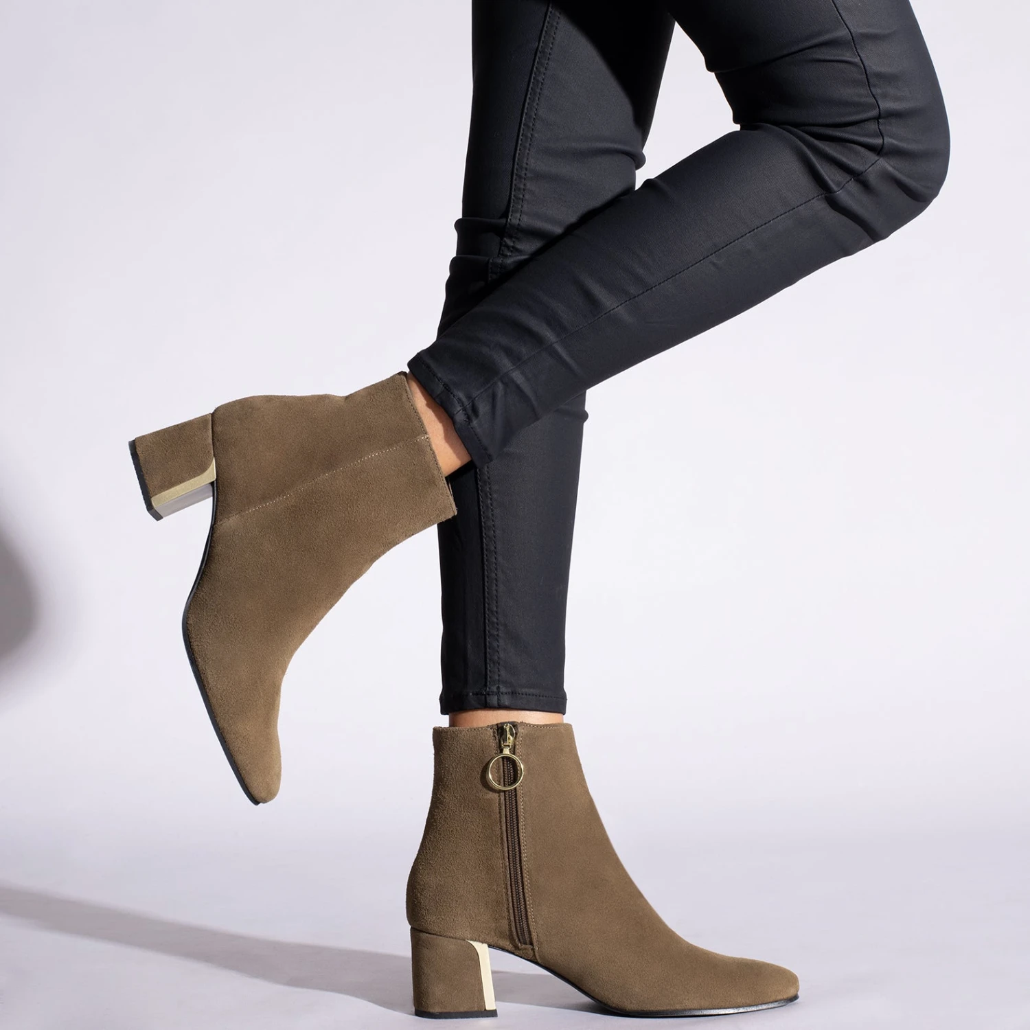 GOLD - Bottines Pour Femme MARRON – Image 6